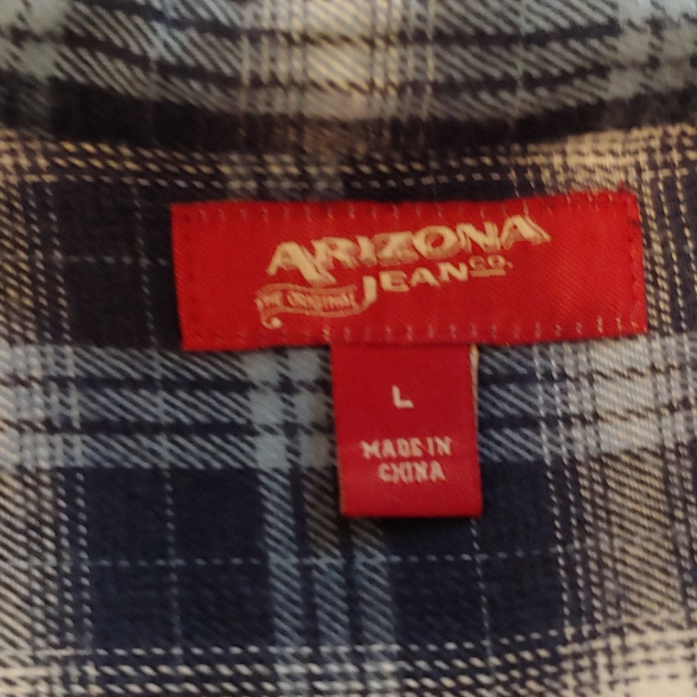 Blue button down - Picture 3 of 3